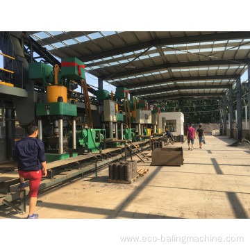 630ton Press Force Metal Scrap Block Making Machine